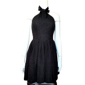 Womens Gothic Vamp Retro Lace Whimsigoth Strapless Formal Size Small Mini Dress